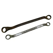 Lot 2 Offset Box Wrench Craftsman 11/16 5/8” & Unmarked 9/16 1/2” 12 Point