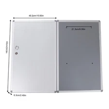 96 Key Wall Mount Storage Cabinet Lock Box Safe Car Dealership Holder Organizer