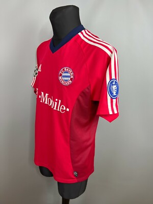 BAYERN MUNICH 2002 2003 ZE ROBERTO HOME SHIRT FOOTBALL SOCCER