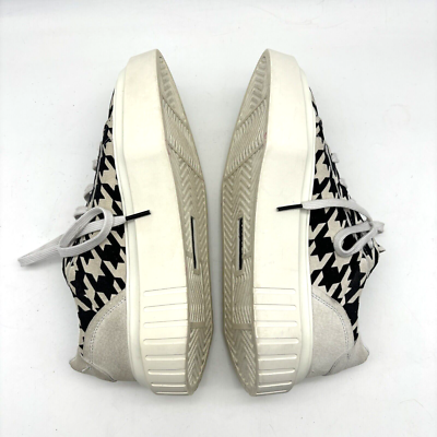 Adidas Hypersleek Ivory & Black Houndstooth Point Toe Sneakers Women's 7 |  eBay
