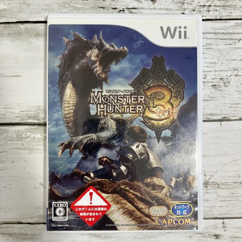 Monster Hunter Tri Nintendo Wii 2009 RVL-P-RMHJ Used Video Games Japan - Picture 11 of 20