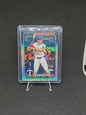 2024 Topps Chrome - X-Fractor #122 Wyatt Langford (RC)