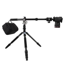 SIRUI HA77TZA HORIZONTAL RETRACTABLE BOOM ARM FOR ALL TRIPODS w/ 2 Plates