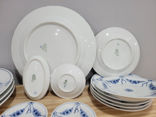 Piatto Cina Bing & Grondahl Impero Osso Blu e Bianco -- SCEGLI - Foto 8 di 11