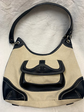 Stone Mountain Women's Canvas and faux leather bag.