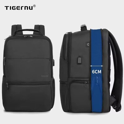 Tigernu Anti-theft USB Charge laptop Business Expandable Men Backpack School Bag