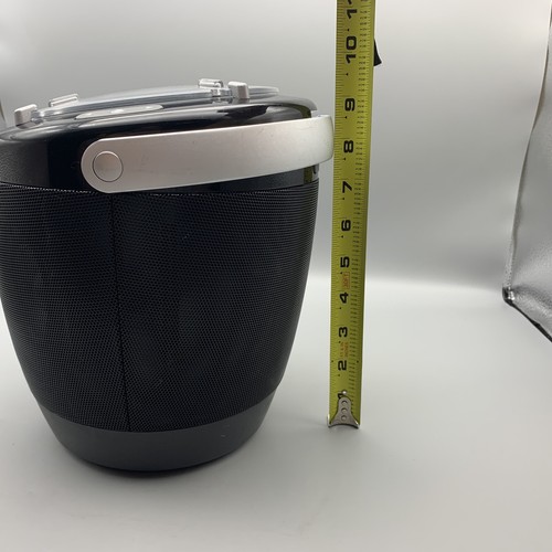 Brookstone Boom Bucket Portable Speaker System iPod TESTED - WORKS - READ - Picture 22 of 24
