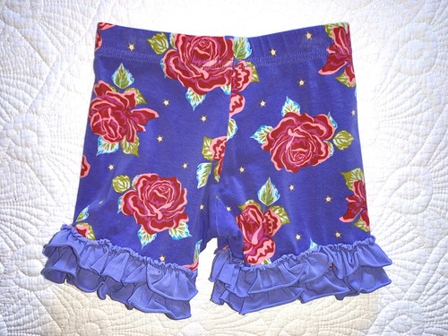 Matilda Jane Size 4 Floral Ruffle Top w/ Barnyard Shorties from Paint by Numbers - Picture 5 of 12