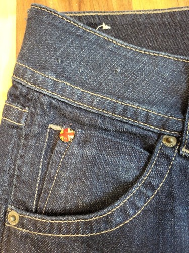 Jeans HUDSON donna firmato bootcut patta tasca vita bassa jeans taglia 29 - Foto 3 di 6
