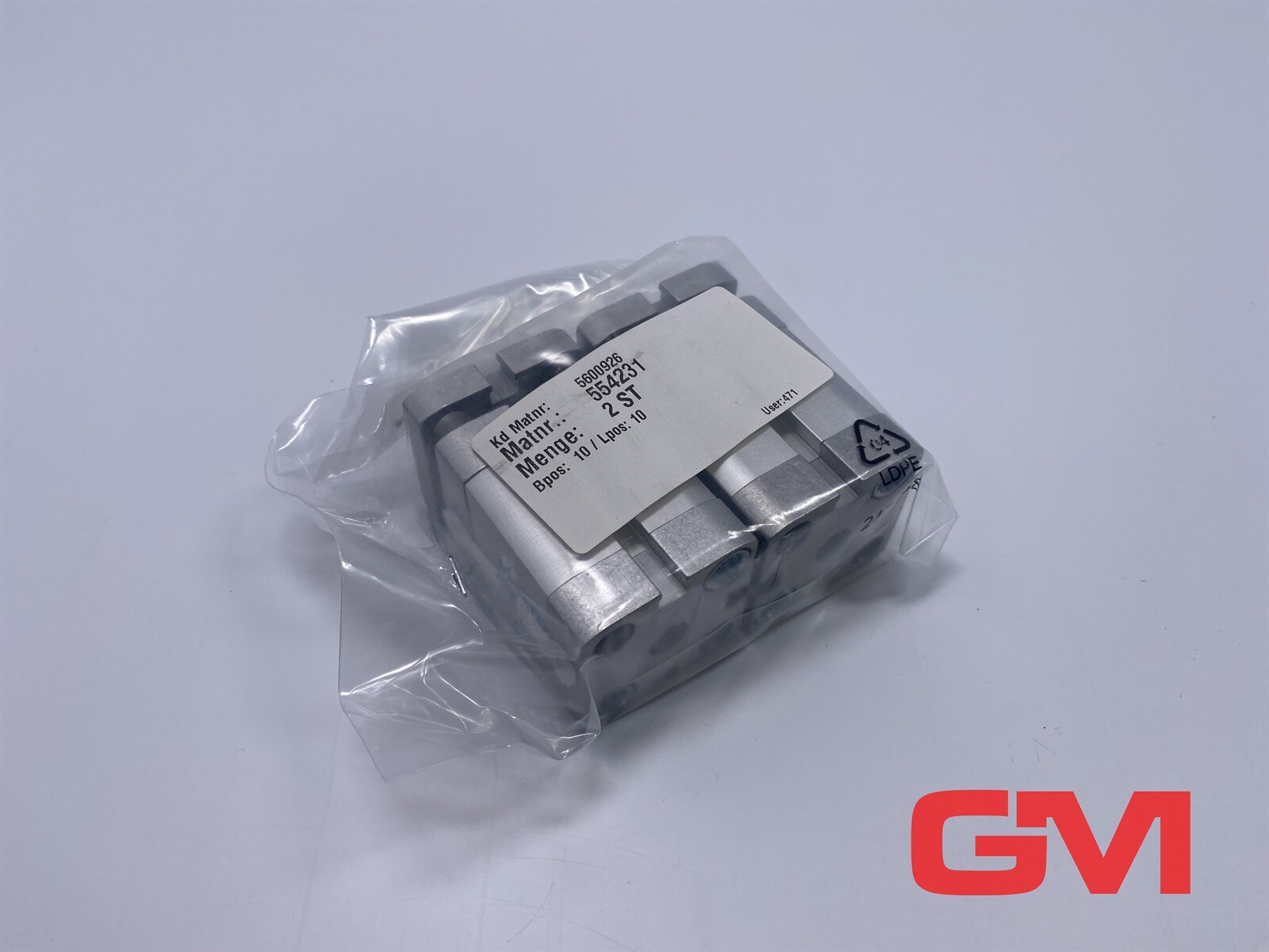 Festo Compact Cylinder ADNGF-25-15-P-A 554231 Guided Cylinder