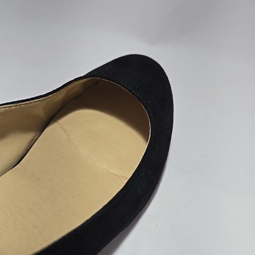 Pop Legacy Pump Shoes Womens 8.5 M Black Ankle Strap Wedge Comfort - Picture 7 of 16