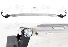 Silver T-6061 Aluminum Front Upper Strut Tower Bar Arm Fit 90-93 Acura Integra