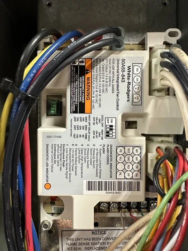 White-Roger’s 50A55-843 Universal Integrated Fan Control