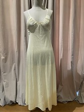 Vintage 70 s boudoir maxi nightdress S