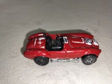 Mattel Hot Wheels 1982 Shelby Cobra 29 Red With White Stripes Hood Opens