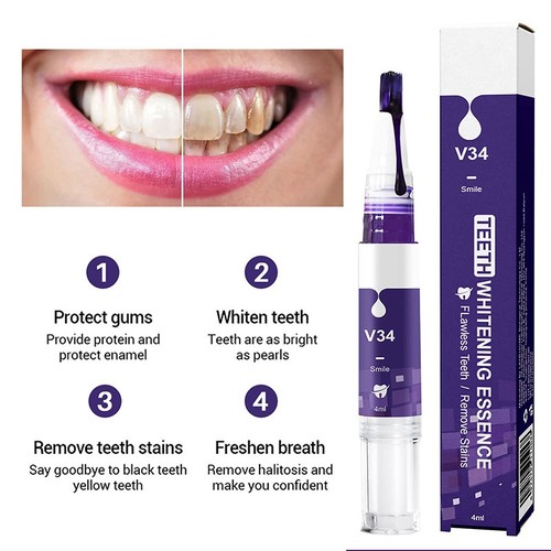 Zahnaufhellung Zahnpasta Entfernen Plaque Flecken Hygiene Dental Bleichmittel - Bild 5 von 12