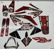 GRAFICHE ADESIVI LIVREA ORIGINALE BLACKBIRD PER HONDA CRE-CRM 07-10 COD:2144B