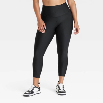 All In Motion Women’s High-Rise Leggings – 7/8 Length, Side Pockets, Effortless Support 9 thumbnail image