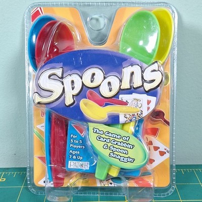 Patch Products Spoons Card Game: Strategy, 3-5 Players, Ages 8-11