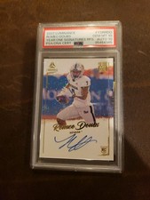 Romeo Doubs Packers 2022 Panini Luminance Year One RC Autograph PSA 10-10 PoP 2