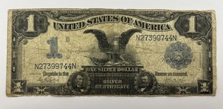 1899 Black Eagle $1 Dollar Silver Certificate