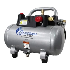 California Air Tools CAT-1510 1 HP 1.5 gal Steel Tank Quiet Air Compressor New