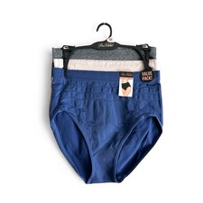 PRIMA VALENTINA 3 Pack PANTIES BRIEFS 16022 MULTICOLOR SEAMLESS MF ONE SIZE NWT