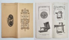 c1905-15 antique NEW HOME SEWING MACHINE CATALOG buenos aires argentina spanish