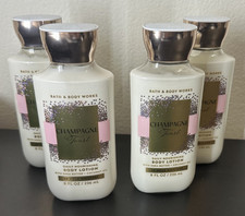Champagne Toast Body Lotion 8 oz Bath Body Works Set of 4