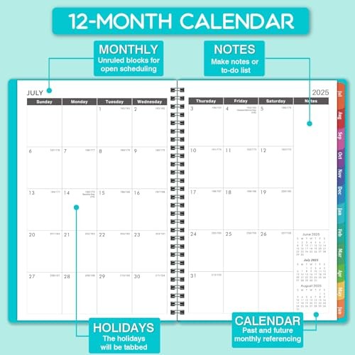 2025-2026 Appointment Book/Planner - Weekly Appointment Book/Planner 2025 - Foto 3 di 7