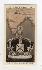 #26 Royalty cigarette card The Imperial Crown of India