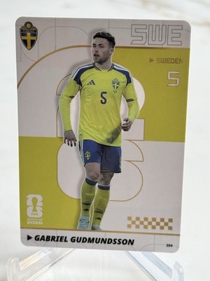 Gabriel Gudmundsson 2026 Panini x Kayou FIFA World Cup #394 Sweden