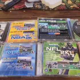 Dreamcast Lot Of 6 Sports Games
