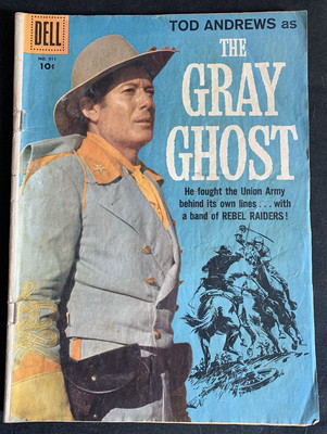 THE GRAY GHOST Dell Four Color #911 1958 - Estate Sale and ORIGINAL OWNER!