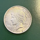 1923 Peace Silver Dollar 90% Silver Circulated