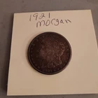 1921 morgan silver dollar