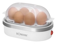 650220 Bomann EK 5022 CB 6 Eier Silber Transparent Weiß 400 W 230 V 50 Hz 22 ~D~ - Bild 1 von 1