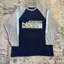 Vintage Johnny Blaze T Shirt Men  s XL Long Sleeve Hip Hop Method Man Wu Tang Rap