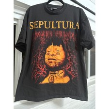 Sepultura Roots Brazilian Metal Reprint T-shirt Tultex Tag Single Stitch