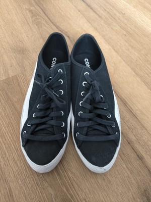 Converse Jack Purcell Sneaker   Schwarz/Weiß   Low-Top   Größe 37