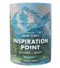 Ethics Supply Co. Grand Teton Candle 11oz Luxury Scent Golden Willow Wild Rose