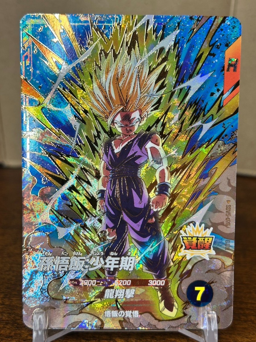 ドラゴンボールカード 1989 DRAGON BALL SON GOHAN CARDASS Dragon Ball Carddass Early Edition 85 Son Gohan Vintage Shiny