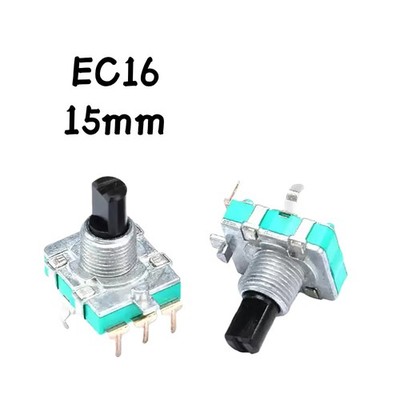 EC16 360 Degree Rotary Encoder Potentiometer D Schacht 15 mm mit Schalter