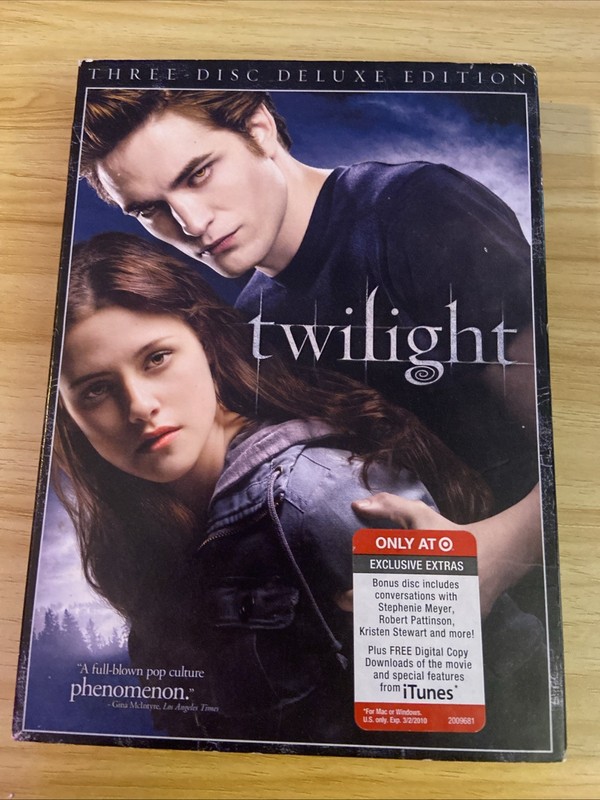 Twilight DVD 2009 Widescreen 3-Disc Deluxe Edition No Scratches