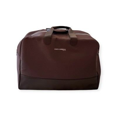 NEW Dolce And Gabbana The One Dark Brown vernight weekender tote