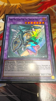 Konami Yu-Gi-Oh! Dark Magician Girl the Dragon Knight DLCS-EN006 Secret Foil 1st
