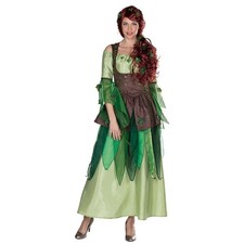 Damen Kostüm Forest Fairy Feenkleid, Karneval Fasching