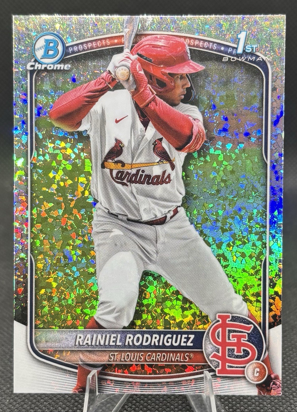 Rainiel Rodriguez 2025 Bowman Chrome 1st Mini-Diamond Refractor STL