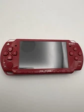 Sony PlayStation Portable PSP-2001 God of War Edition Red Console FOR PARTS :(