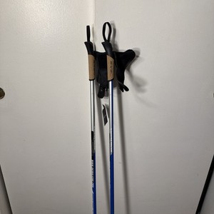 Exel Urban Skier Carbon One Pair Nordic Walking Poles - Blue Skiwalking 115cm